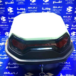 صندوق دراجة بلاستك لون ابيض