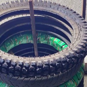 تاير 18/350 ايراني خشن