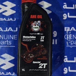زيت محرك 2T للدراجات الخبط شركة AHE احمر