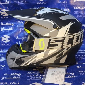 خوذة قفاز مع نظارات رياضية قياس L